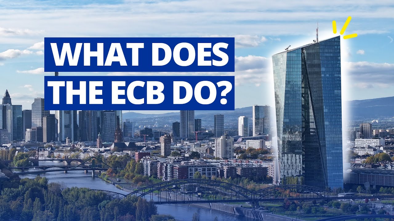 What does the European Central Bank do?