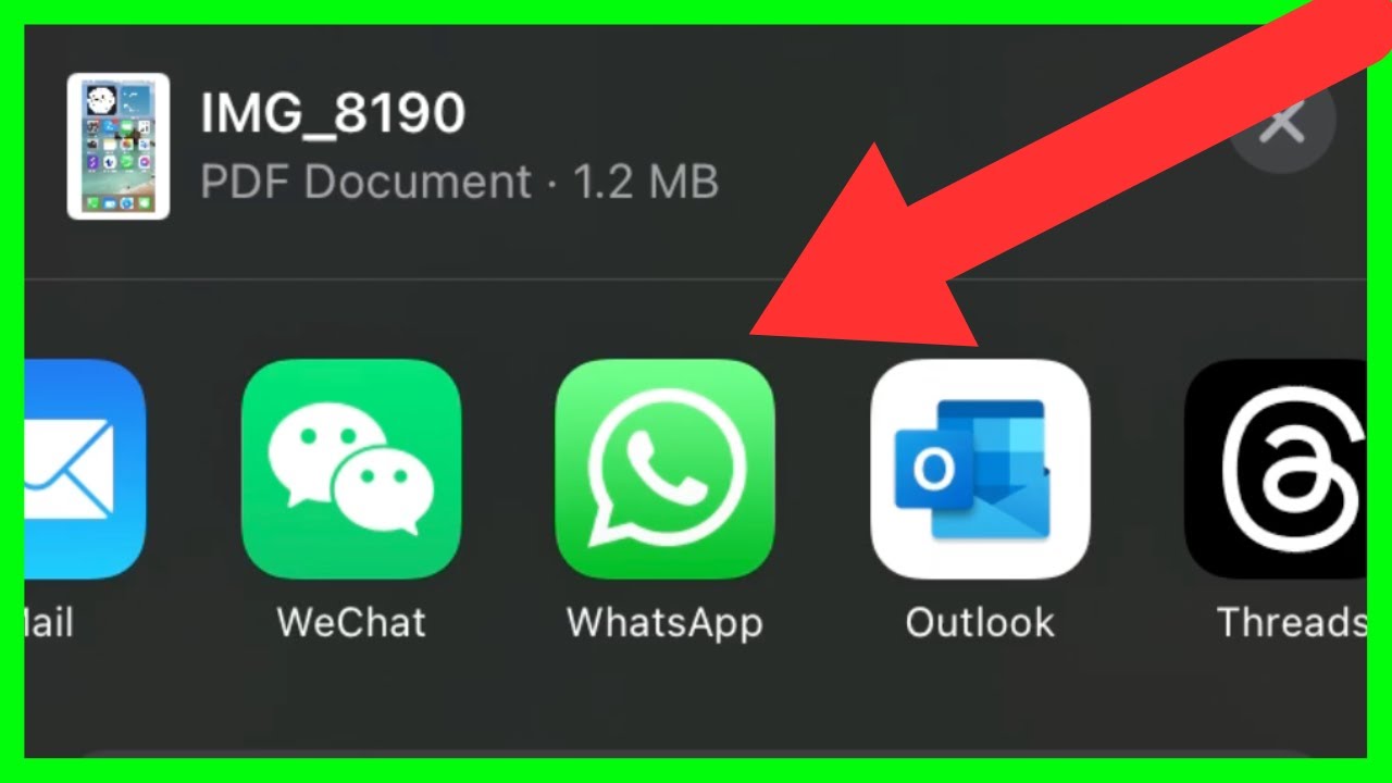Converting WhatsApp Images to PDF on iPhone: Step-by-Step Guide (2023 Update)