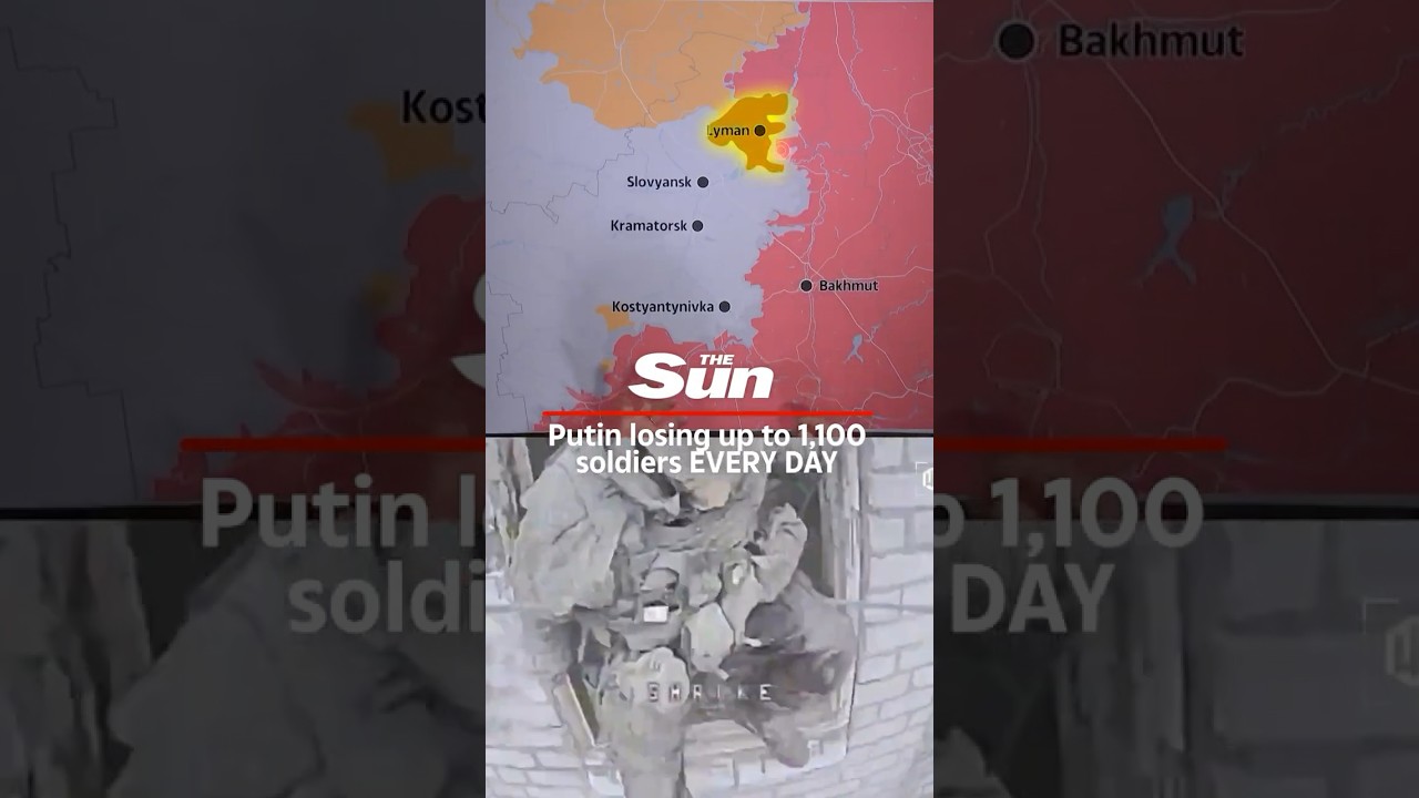 Putin's shocking 35k casualties in one month - thanks to Ukraine's drone wall