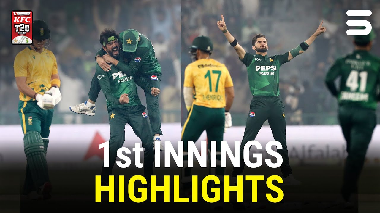 Pakistan vs South Africa T20 Series 2025 - 3rd T20I 1st Innings Highlights