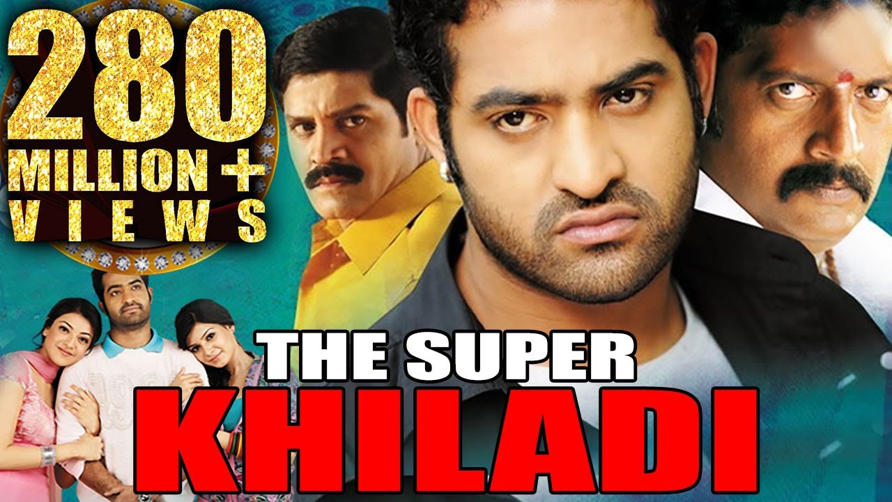 Super Khiladi (Brindavanam) Telugu & Hindi Dubbed Full Movie | Jr NTR, Kajal Aggarwal & Samantha 🎬