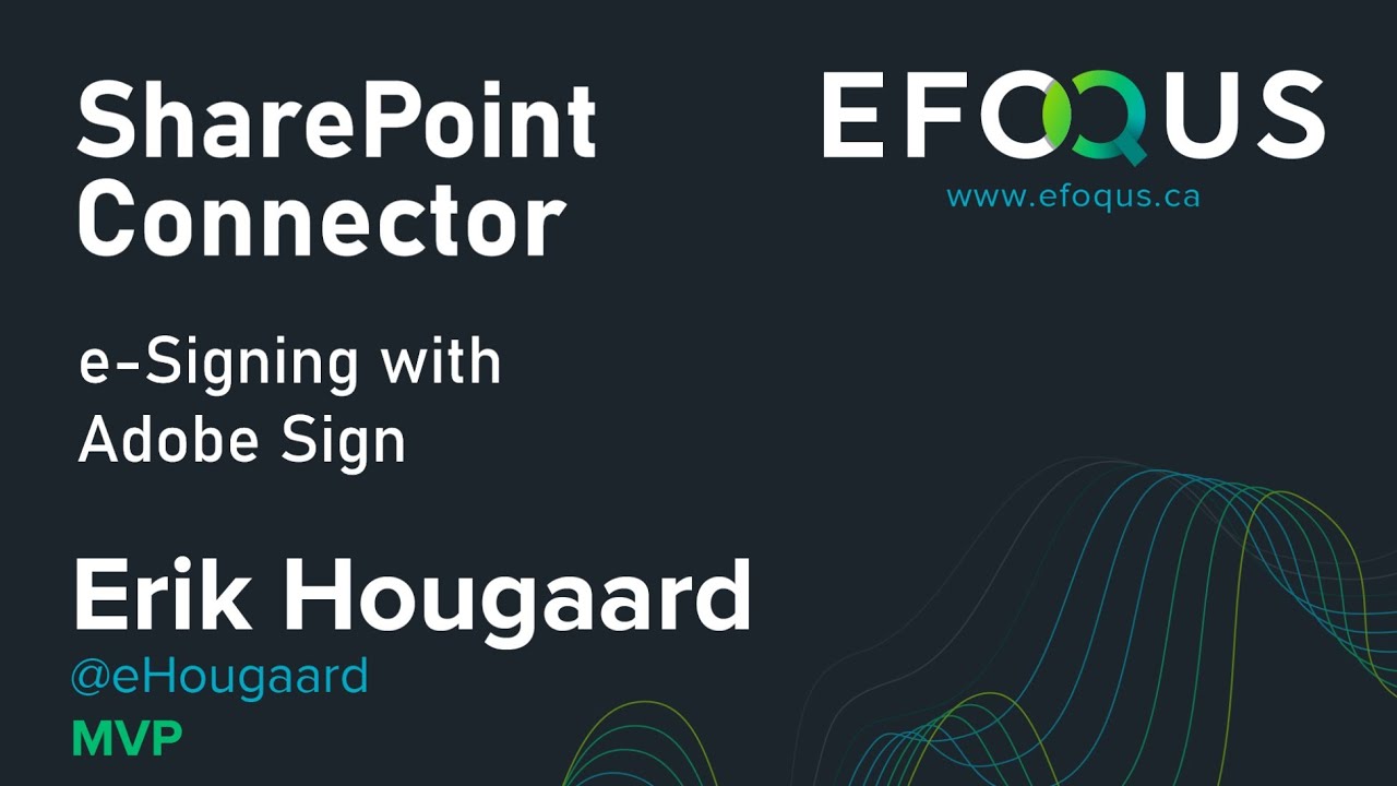 e-Signing with Adobe Sign and the SharePoint Connector