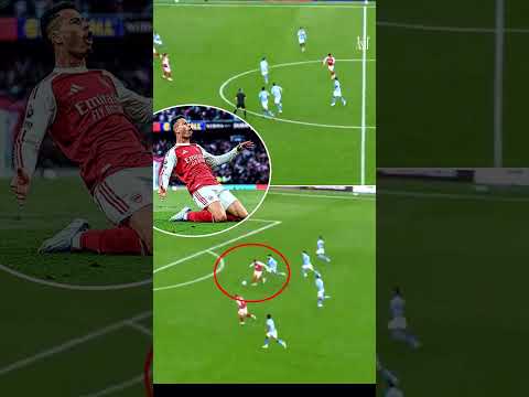 Martineli Goal Arsenal 1-1 Man city #football #shorts #viralvideo