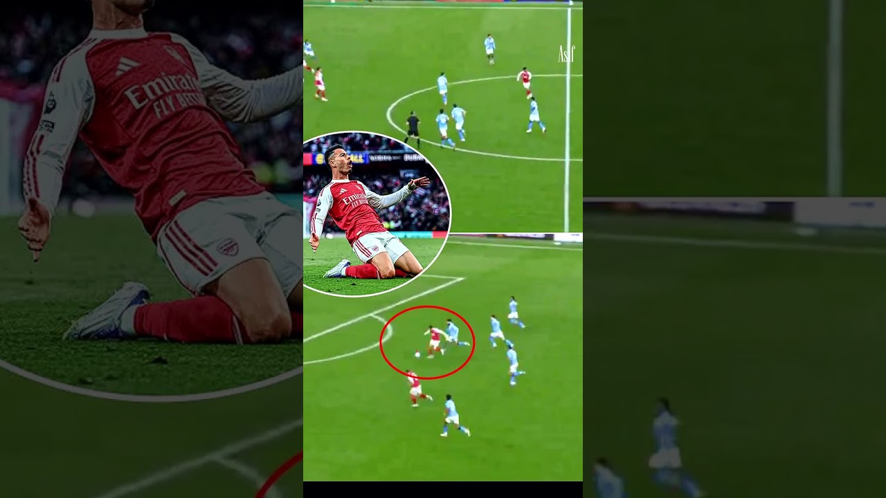 Martineli Scores Stunning Goal in Arsenal vs Man City ⚽ | Epic Football Moment