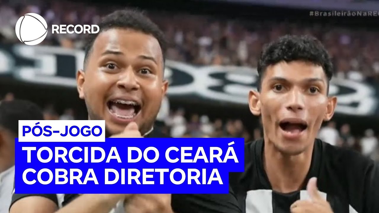 Torcida do Ceará reage ao rebaixamento inesperado 😢