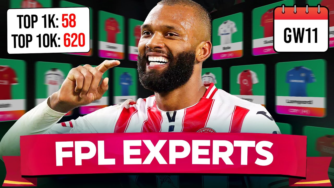 FPL GW11 Expert Team & Top Captain Picks β½