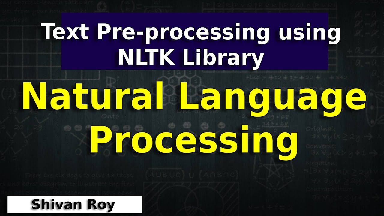 NLP Text Pre-processing with NLTK π