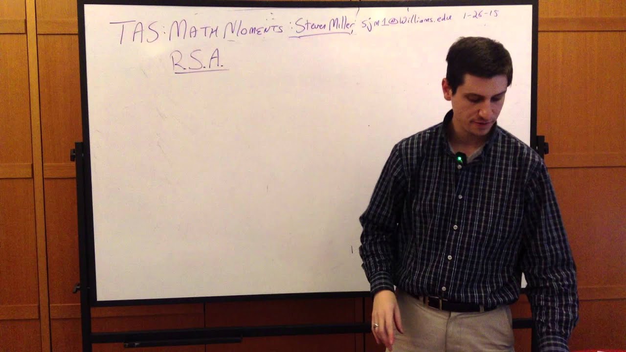 TAS2015 Teachers as Scholars: Math Moments 2015 - Lecture 2e on Cryptography