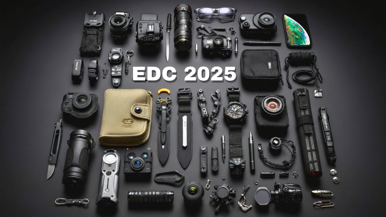 15 Must-Have EDC Gear for Men in 2025 🔧