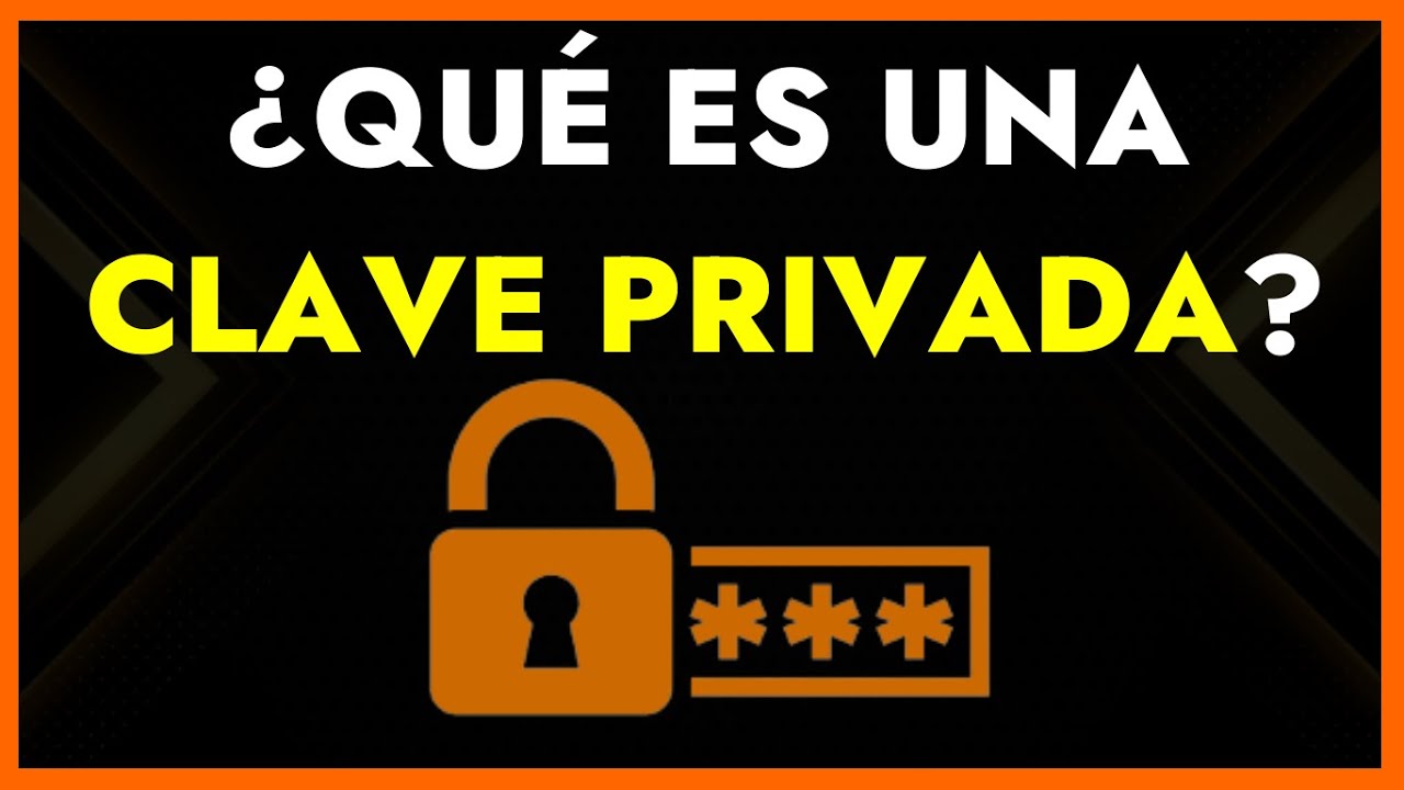 ¿Qué es la clave privada en cripto? 🔐