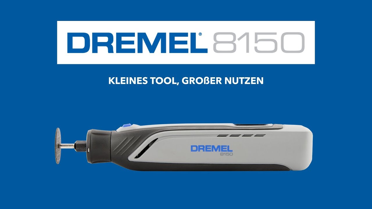 Unboxing: Dremel 8150 – Kabelloses Multifunktionswerkzeug 🔧