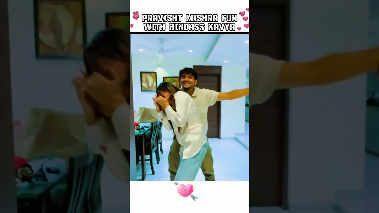 Pravisht Mishra's Fun Moments with Bindass Kavya 🎉