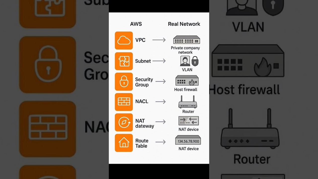 AWS VPC vs Real Network: Cloud vs On-Premises 🌐
