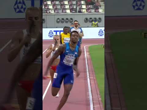 The first mixed 4x400m at the #worldathleticschamps ๐ #athletics #sports #running #usa #poland