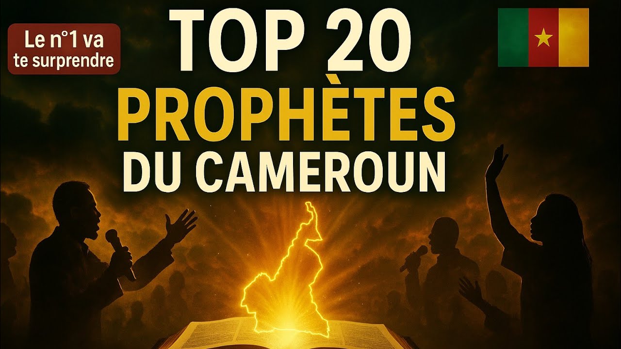 Top 20 Prophètes Influents du Cameroun 🇨🇲