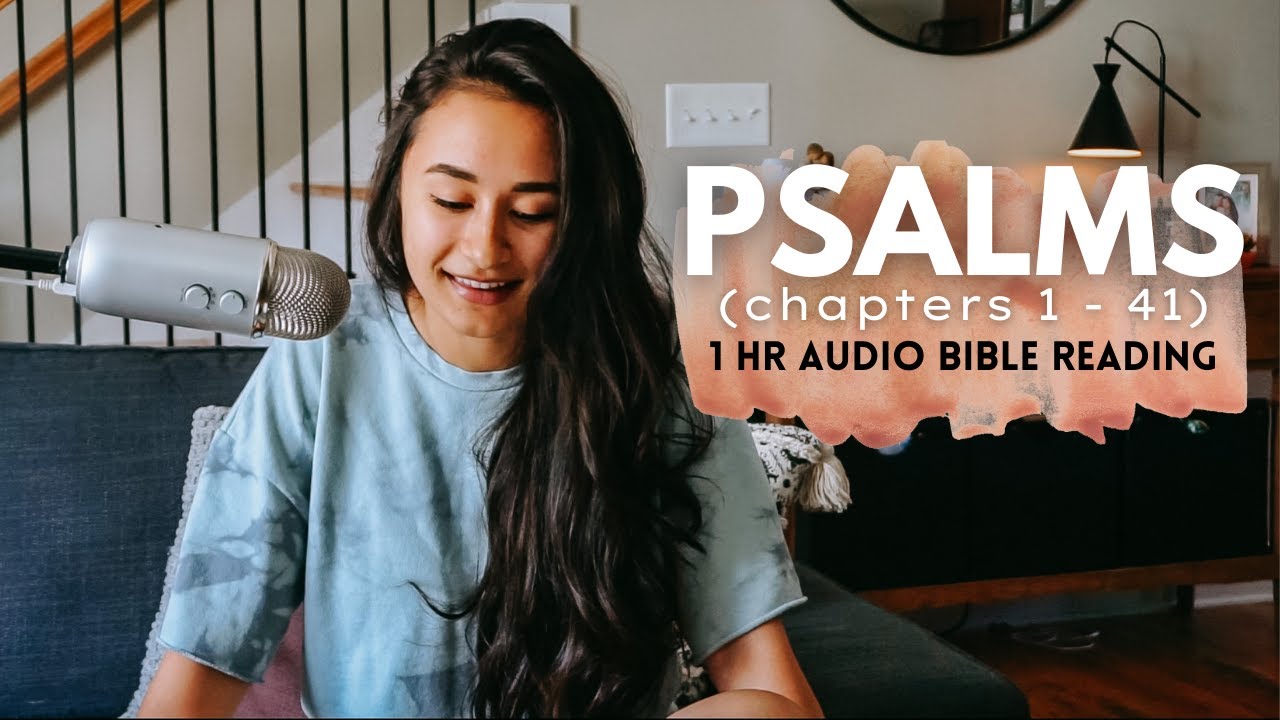 Psalms 1-41 | Soaking Music & 1-Hour Bible Reading 🎶
