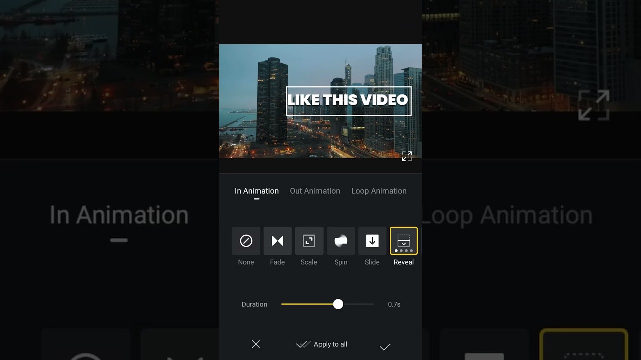 Easy Text Reveal in VN Video Editor ✨