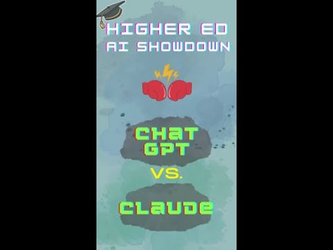 AI Showdown: Claude vs Chatgpt for Higher Ed 🎓 analyzing long transcripts