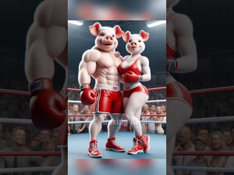 Revenge For Husband 😭💔 Pig 🆚 Bulldog🔥#cat #catlover #kitten #cute #cutecat #shorts #shorts #trending