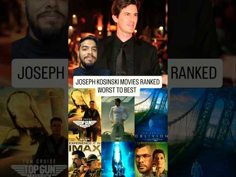 Joseph Kosinski Movies Ranked Worst to Best #shortsfeed #shorts #F1 #f1themovie #josephkosinski