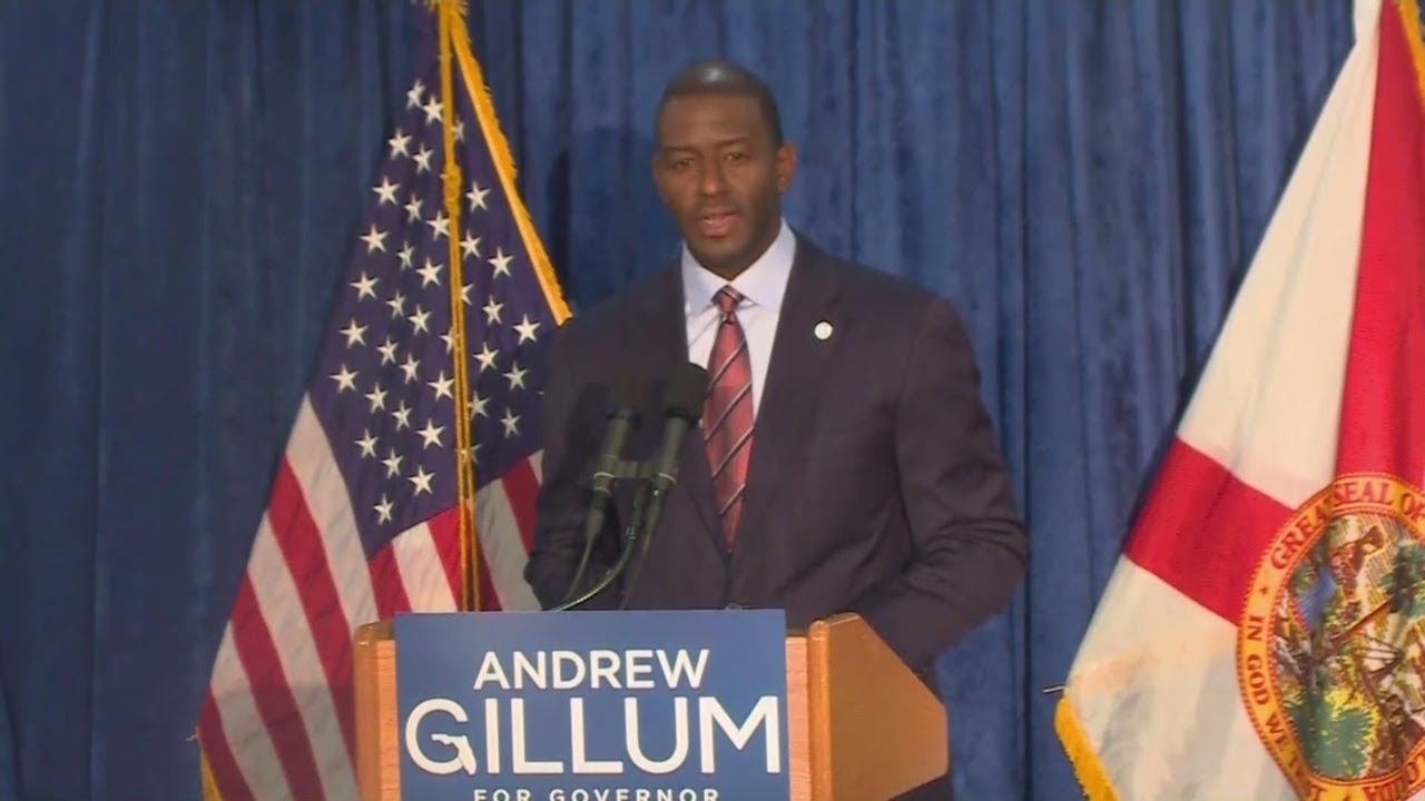 Andrew Gillum Speaks After Governor's Recount 🗳️