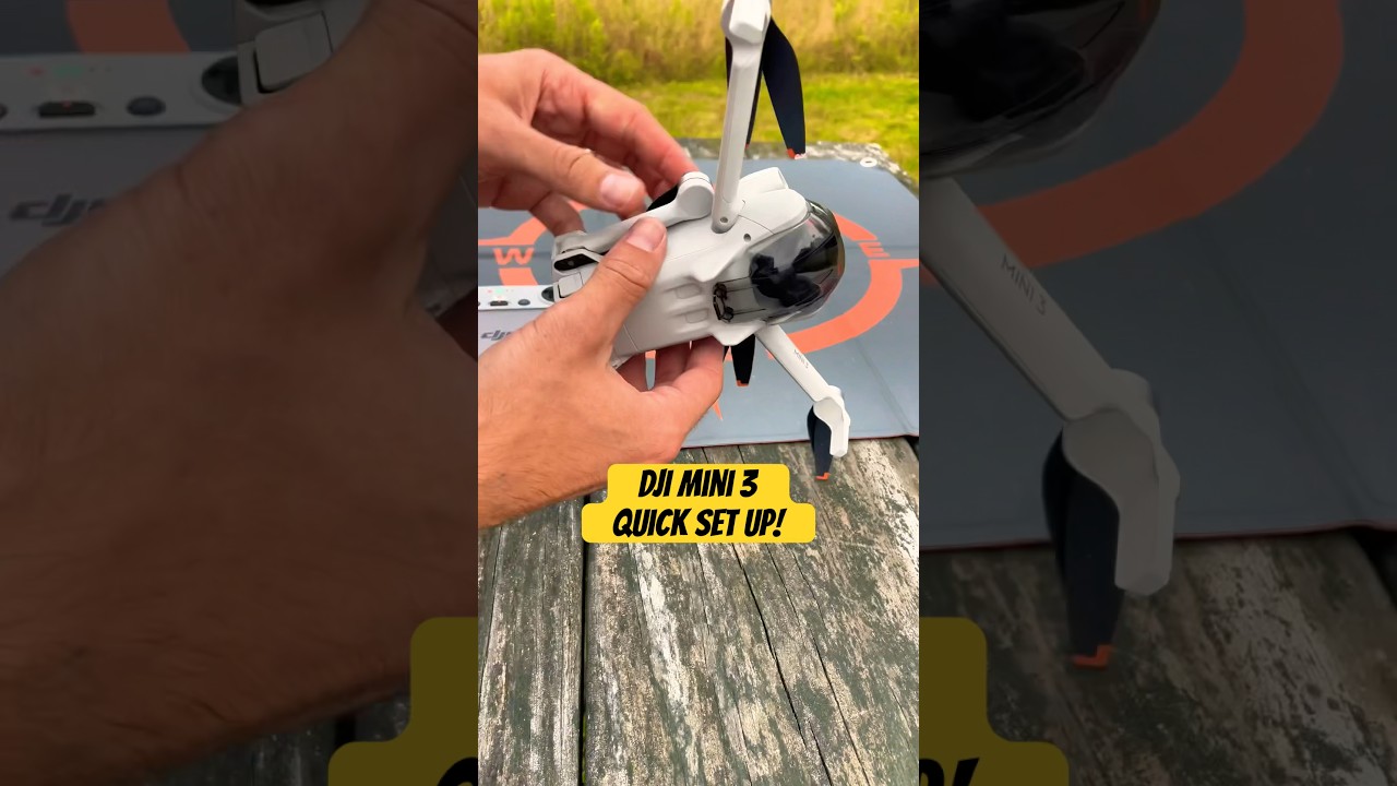 DJI Mini 3: Fastest Startup Drone ๐