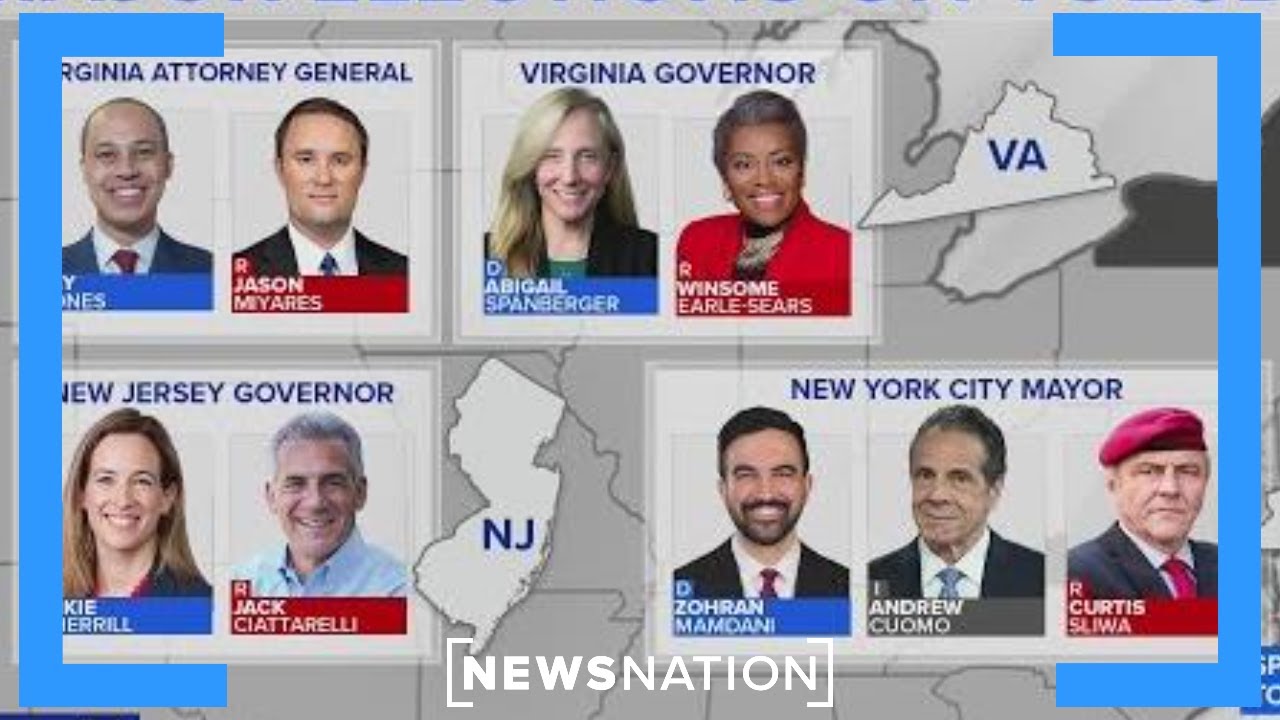 Election Day 2025: Key Races in NY, NJ, Virginia, and Beyond