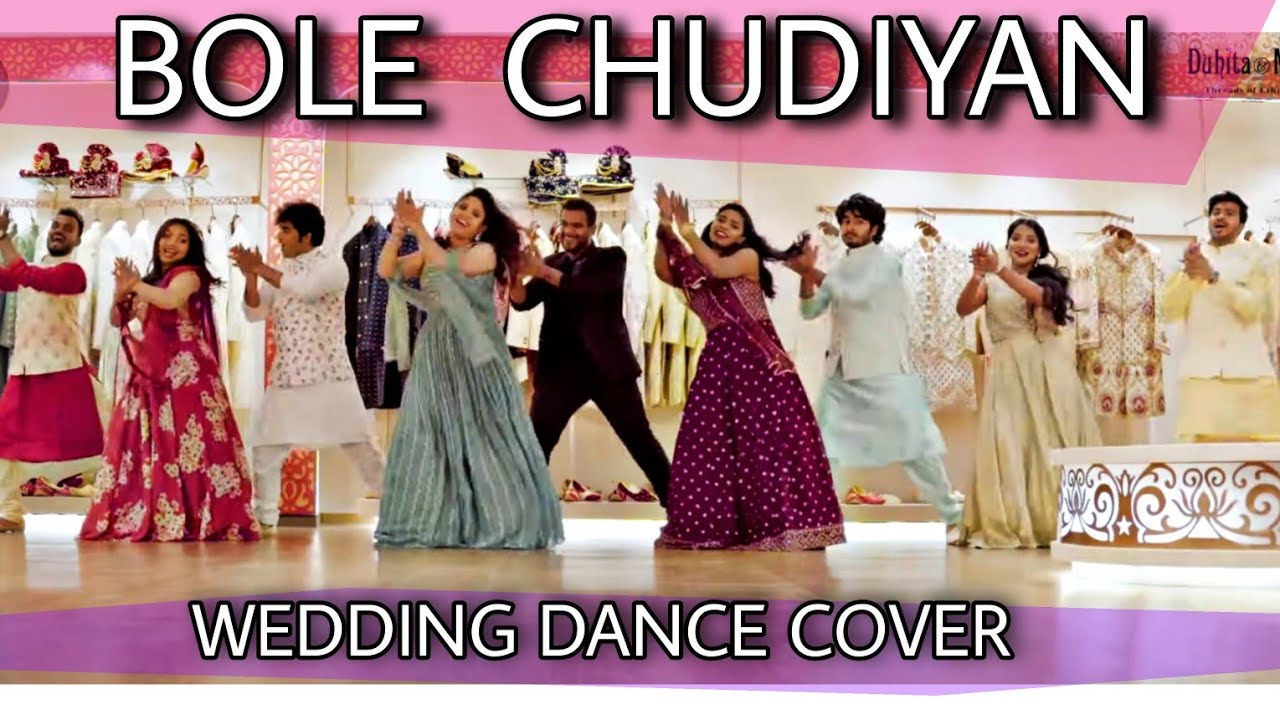 Energetic Bole Chudiyan Wedding Dance Cover for Sangeet 🎉
