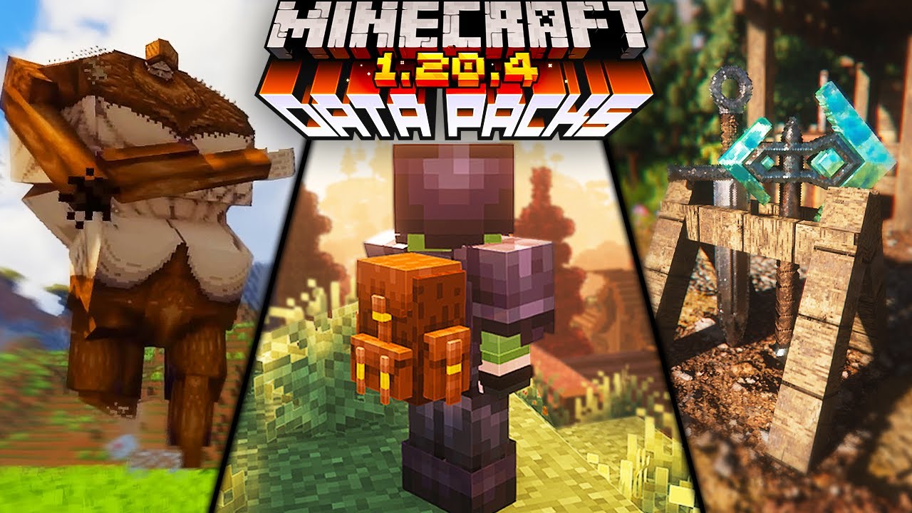 TOP 20 Minecraft Data Packs For 1.20 | February 2024