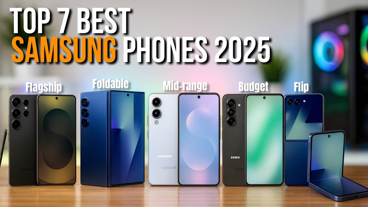 [Top 7] Best Samsung Phones of 2025