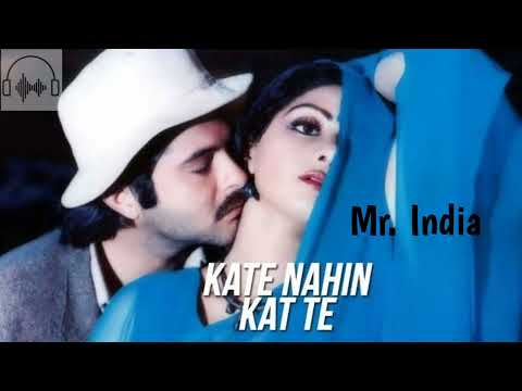 Kate Nahin kat Te || Kishor Kumar, Alisha Chinoy || Mr. India 1987