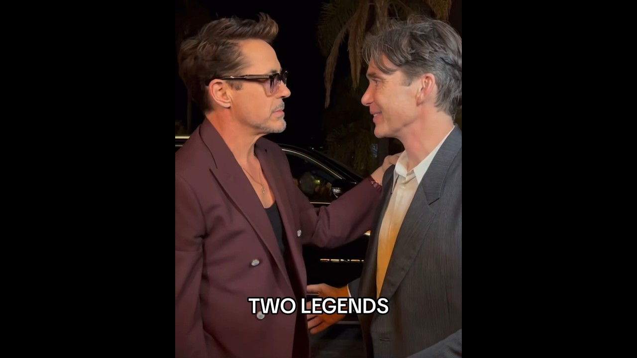 Robert Downey Jr. & Cillian Murphy Spotlight 🎬