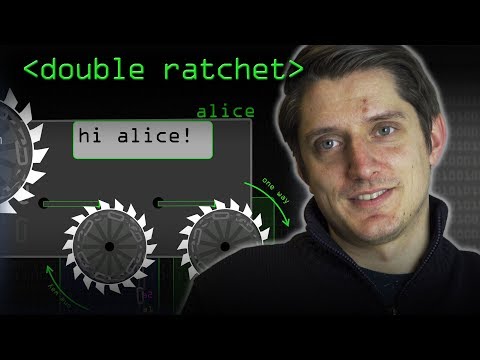 Double Ratchet Messaging Encryption - Computerphile