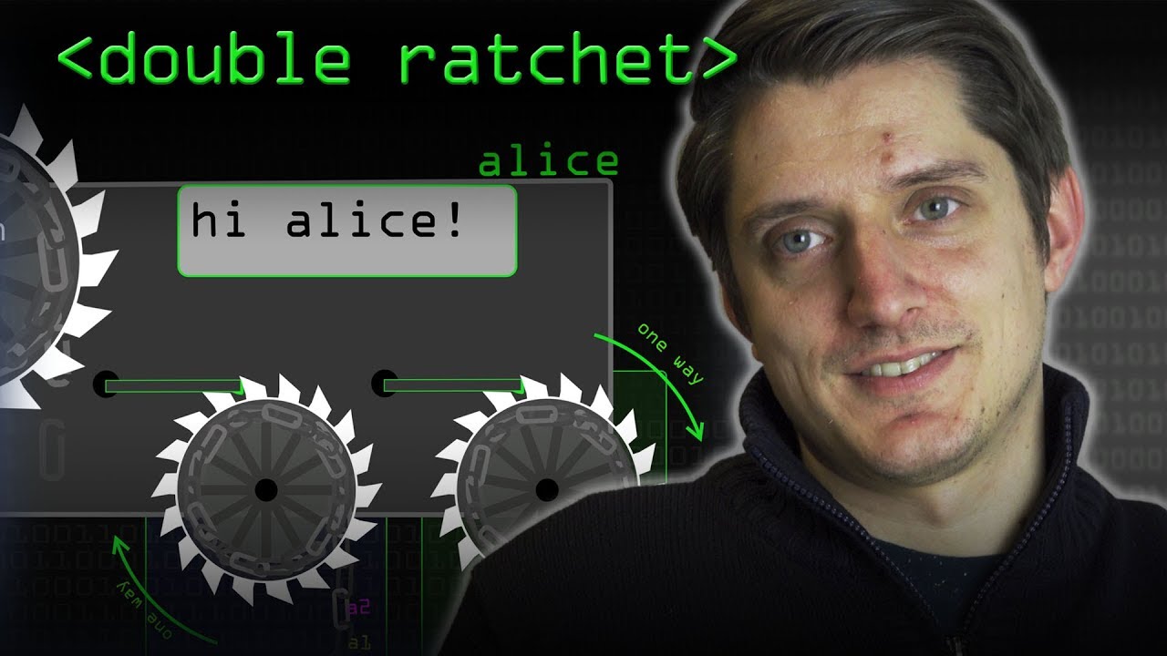 How Double Ratchet Encryption Secures Your Messages 🔐 | Computerphile