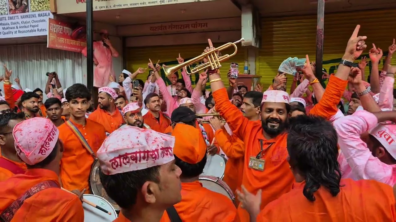 Lalbaug Cha Raja Visarjan Celebration 2025 | Mi Nighalo Tumhi Yeta Ka