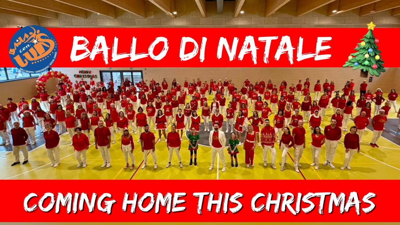 COMING HOME THIS CHRISTMAS Jonas Brothers BALLO DI NATALE 2025 || COREOGRAFIA || BAILA CON LUIS 2025