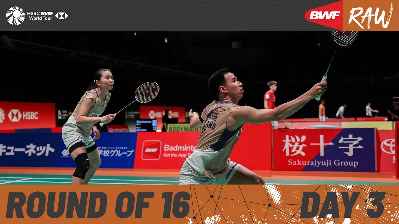 Kumamoto Masters Japan 2025: Round of 16 on Day 3 🎾