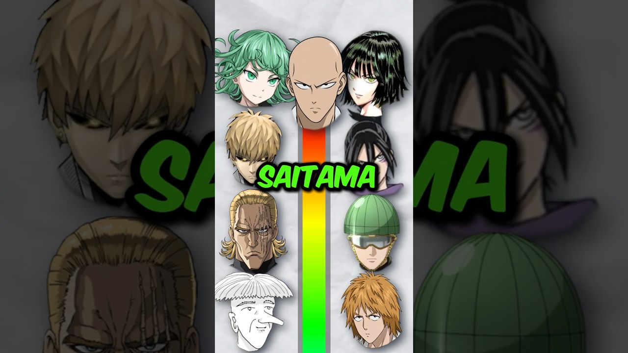 Which One Punch Man Character Is Like Saitama? π€