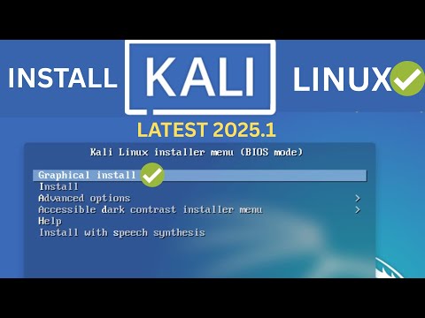 ✅How to Install Kali Linux Latest (2025.1) on Your Computer/Laptop In 2025
