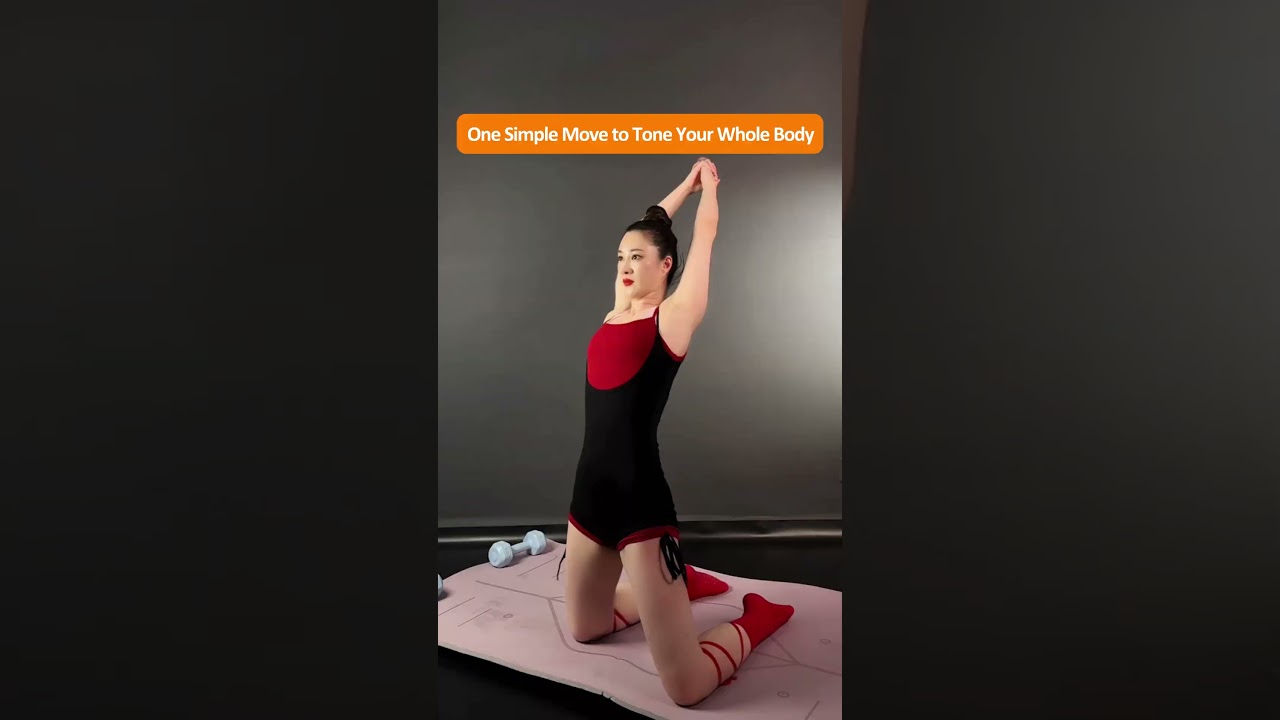 Effective Home Exercise to Tone Your Entire Body with a Single Move