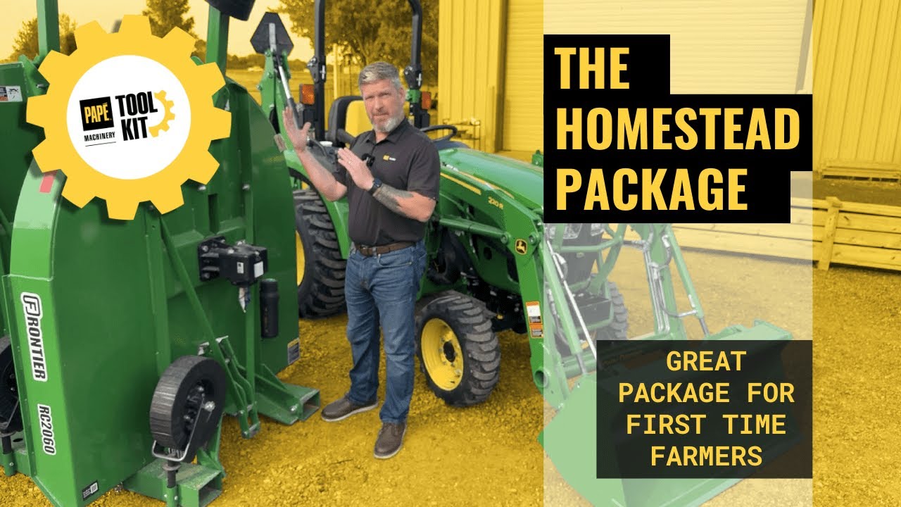 John Deere 2032R Homestead Tractor Package 🚜
