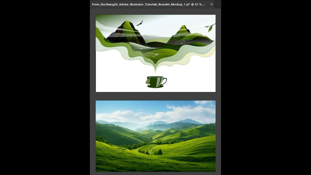 Adobe Illustrator 2024: Change Artwork Color from Photos 🎨