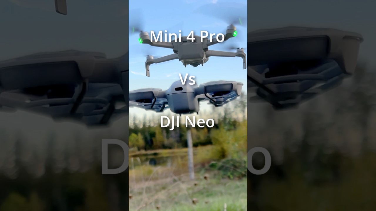 DJI Neo vs Mini 4 Pro: Camera Showdown ๐ธ