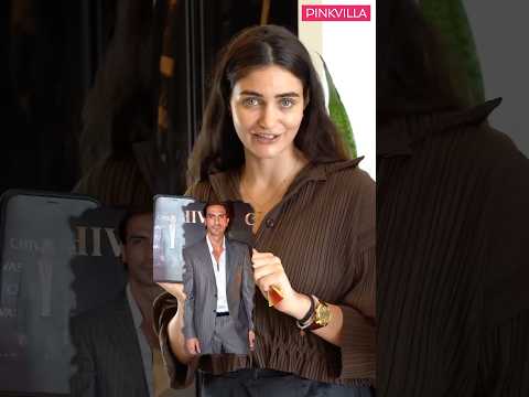 Gabriella Demetriades reacts to Arjun Rampal’s iconic looks 🎥✨🖤 #shorts #bollywood #lifestyle