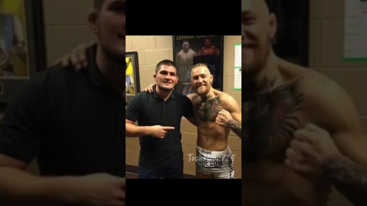 Are Conor McGregor and Khabib Nurmagomedov Really Best Friends? 🤔 | UFC Shorts