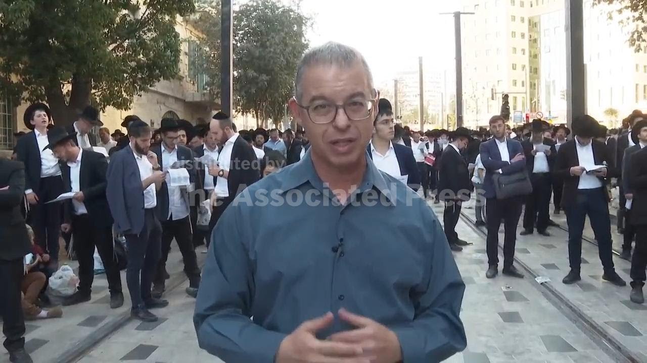 Ultra-Orthodox Jews Protest Draft in Jerusalem ✡️