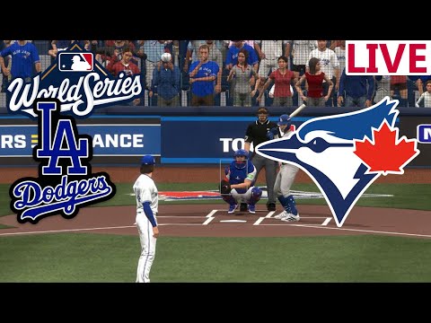 🔴LIVE 🔴Los Angeles Dodgers VS Toronto Blue Jays/ mlb game 6//World Series/MLB THE SHOW 25