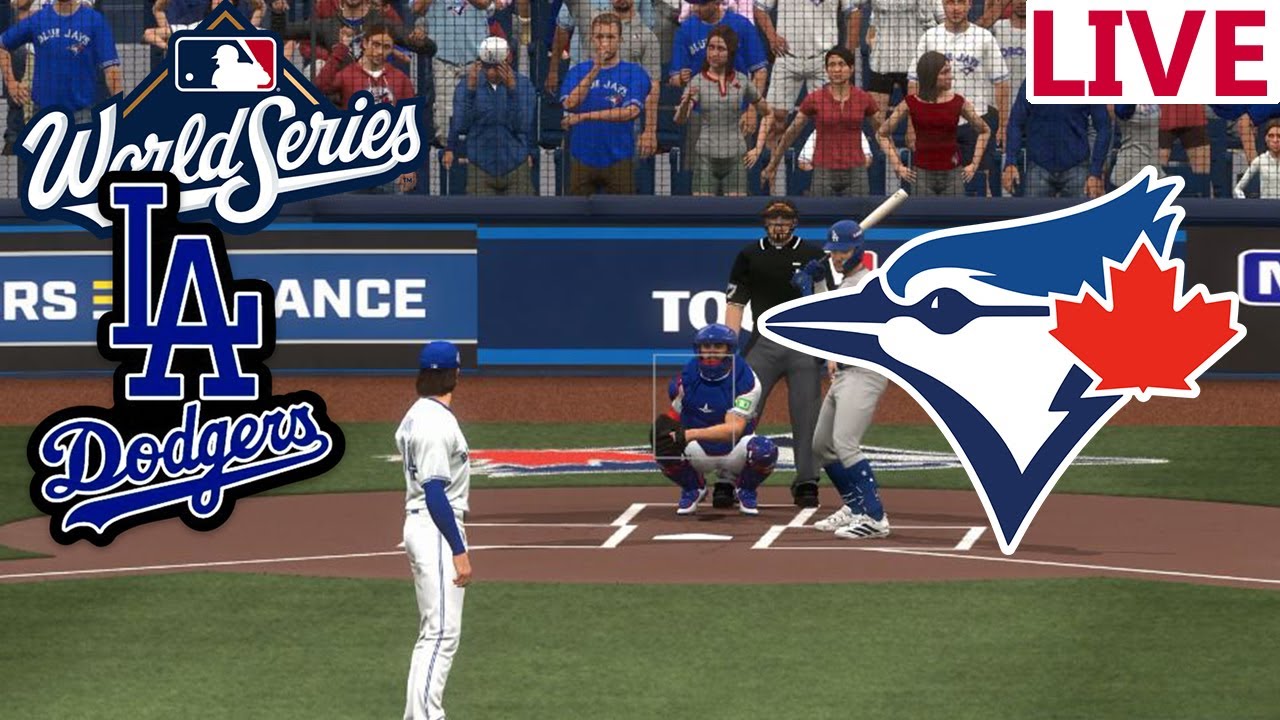 🔴 Live: Dodgers vs Blue Jays Game 6 | World Series Showdown in MLB The Show 25
