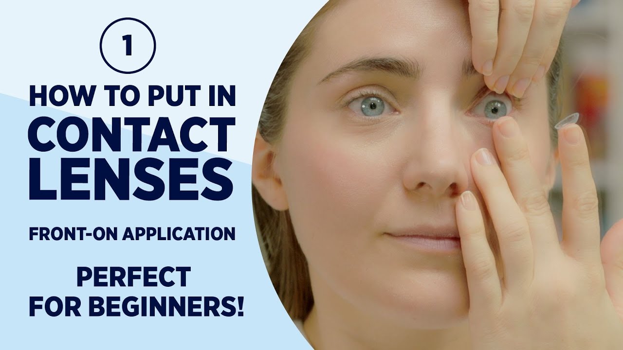 Easy Guide to Putting in Contact Lenses 👁️🗨️