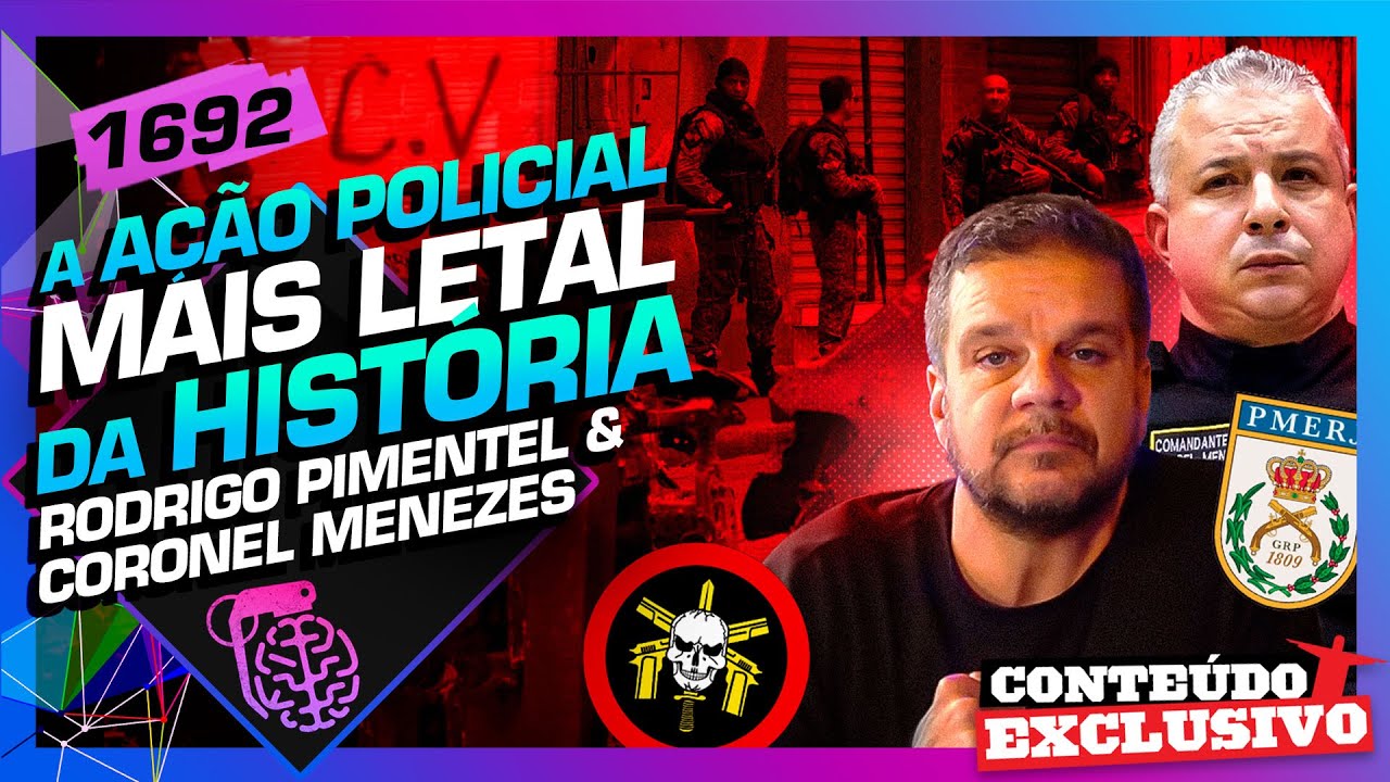 Operação Policial Histórica no Rio de Janeiro 🚔: Coronel Menezes e Pimentel Revelam os Bastidores